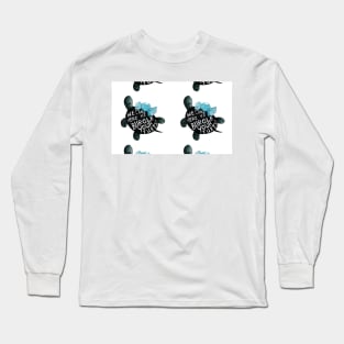 Black Turtle Burgles Mug Long Sleeve T-Shirt